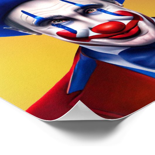 ピエロ- DIY ポスター (角)