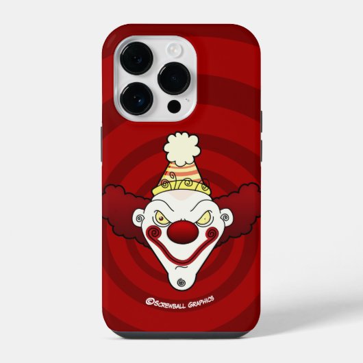 ピエロ! iPhoneケース iPhone 14 Proケース (裏面)