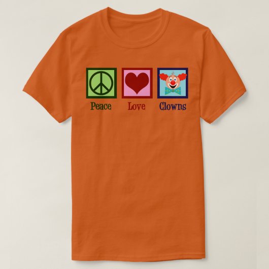 ピエロ Tシャツ (デザイン正面)