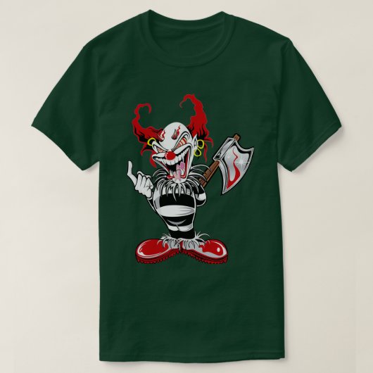 ピエロ Tシャツ (デザイン正面)