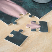 ピエロAcrobat Girl - Circus Artists - 絵画s ジグソーパズル (側面)