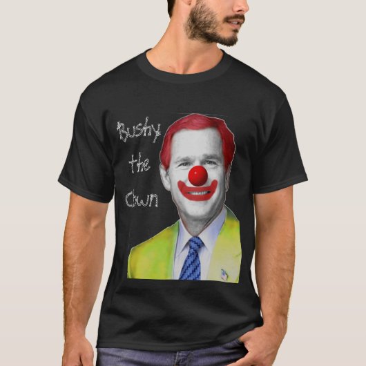 ピエロgの薮2、BushytheClown Tシャツ (正面)