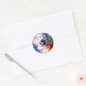 ピエロRAIN.JPG ラウンドシール (封筒)