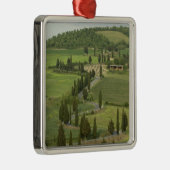 ピエンツァからモンテプルチアーノへの道 メタルオーナメント (右)