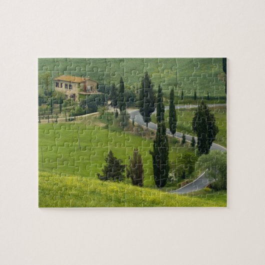 ピエンツァからモンテプルチアーノへの道, 2 ジグソーパズル (横)
