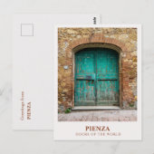 ピエンツァ トスカーナ - 世界の扉 ポストカード (正面/裏面)
