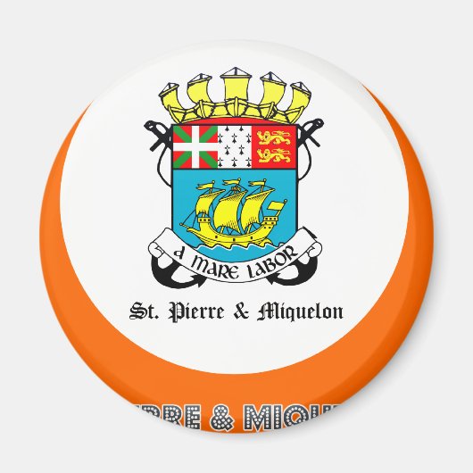 ピエールのエンブレム マグネット (正面)