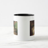 ピエールの伯爵夫人deのバストの彫刻 マグカップ (中央)