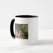 ピエールの伯爵夫人deのバストの彫刻 マグカップ (正面左)