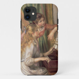 ピエールアルノアール ピアノの若い女の子たち iPhone 11 ケース
