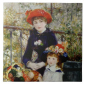 ピエールアルノアール |二人の姉妹、またはテラスに タイル (正面)