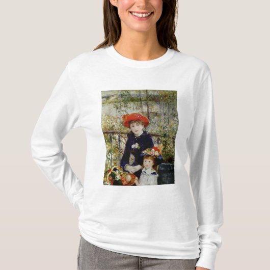 ピエールアルノアール|二人の姉妹、またはテラスに Tシャツ (正面)