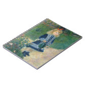 ピエールアルノアール |水やり用の缶を持つ女の子 ノートブック (左側)