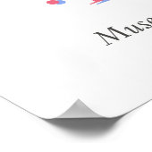 ピエールオーガストポートレートジェーンサマリーアート展 ポスター (角)