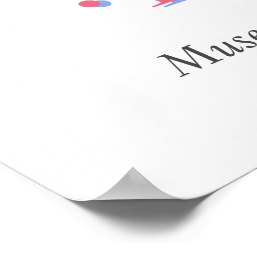 ピエールオーガストポートレートジェーンサマリーアート展 ポスター (角)