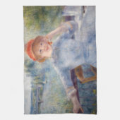 ピエールオーガストルノアール – アルフォンシンフォローネイズ キッチンタオル (縦)