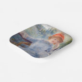 ピエールオーガストルノアール – アルフォンシンフォローネイズ ペーパープレート (傾斜あり)