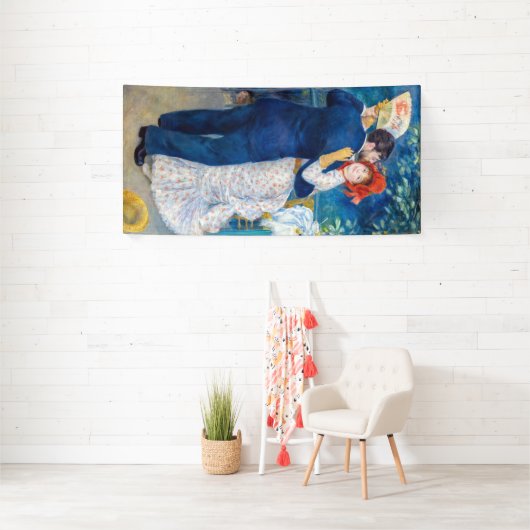 ピエールオーガストルノアール – カントリーダンス 横断幕 (インサイチュ)