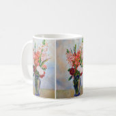 ピエールオーギュストルノアールグラジオリ コーヒーマグカップ (正面左)