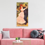 ピエールオーギュストルノアールダンスアットブギヴァ キャンバスプリント (インサイチュ (リビング))