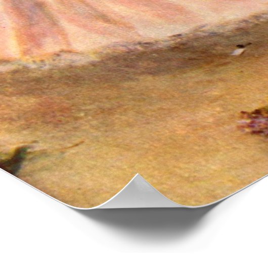 ピエールオーギュストルノアールダンスアットブギヴァ ポスター (角)