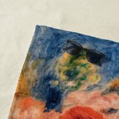 ピエールオーギュストルノアールブーケ ビーチタオル (インサイチュ)