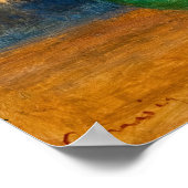 ピエールオーギュストルノアールブーケ ポスター (角)