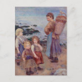 ピエールオーギュストルノアールムッセルフィッシャーズアットベルネバル ポストカード (正面)