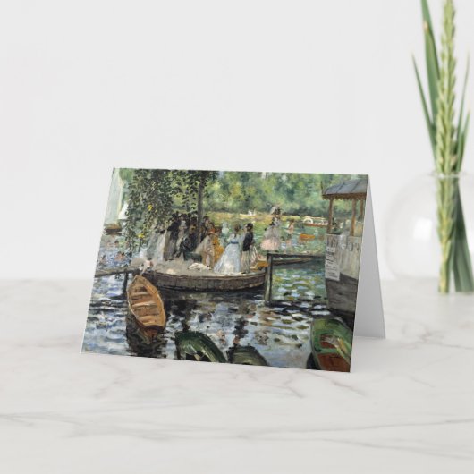 ピエールオーギュストルノアールラグヌイレ カード (正面)