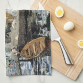 ピエールオーギュストルノアールラグヌイレ キッチンタオル (四つ折り)