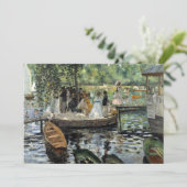 ピエールオーギュストルノアールラグヌイレ サンキューカード (スタンド正面)