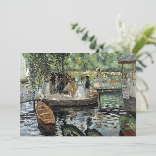 ピエールオーギュストルノアールラグヌイレ サンキューカード (スタンド正面)