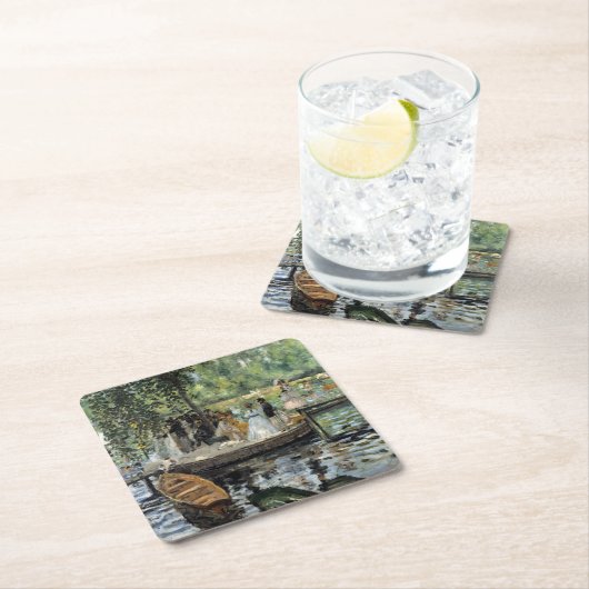 ピエールオーギュストルノアールラグヌイレ スクエアペーパーコースター (インサイチュ)