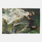 ピエールオーギュストルノアールラプロムナード キッチンタオル (横)