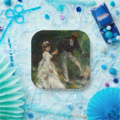 ピエールオーギュストルノアールラプロムナード ペーパープレート (パーティー)