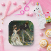 ピエールオーギュストルノアールラプロムナード ペーパープレート (パーティー)