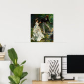 ピエールオーギュストルノアールラプロムナード ポスター (ホームオフィス)