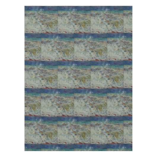 ピエールオーギュストルノアールヴィンテージザウェーブ テーブルクロス (正面)