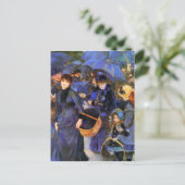 ピエールオーギュストルノアール傘 ポストカード (スタンド正面)