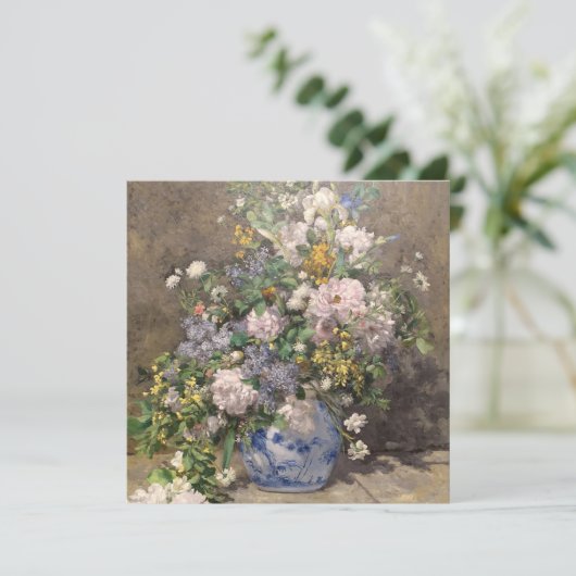 ピエールオーギュストルノアール春ブーケ (スタンド正面)