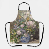 ピエールオーギュストルノアール春ブーケ エプロン (正面)