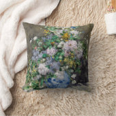 ピエールオーギュストルノアール春ブーケ クッション (ブランケット)