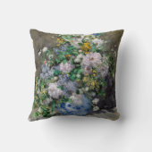 ピエールオーギュストルノアール春ブーケ クッション (裏面)