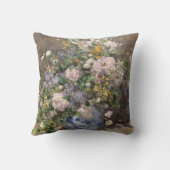 ピエールオーギュストルノアール春ブーケ クッション (裏面)