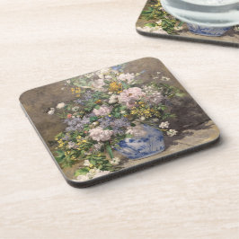 ピエールオーギュストルノアール春ブーケ コースター