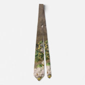 ピエールオーギュストルノアール春ブーケ ネクタイ (正面)