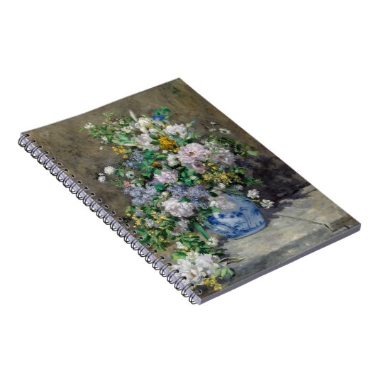 ピエールオーギュストルノアール春ブーケ ノートブック (右側)