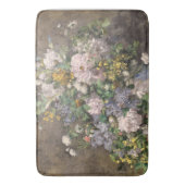 ピエールオーギュストルノアール春ブーケ バスマット (正面縦)