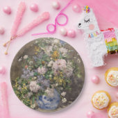 ピエールオーギュストルノアール春ブーケ ペーパープレート (パーティー)