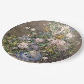 ピエールオーギュストルノアール春ブーケ ペーパープレート (アングル)